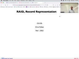 03 Feb 1 RAID Record Representation[Video]