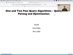 12 Mar 6 One and Two Pass Algortihms[Video]