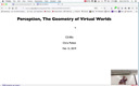 06 Feb 13 Perception - Geometry of the Virtual World[Video]