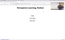 05 Sep 8 Perceptron Learning[Video]