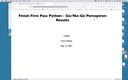 07 Sep 15 Finish Python - Go-No-Go Results for Perceptrons[Video]