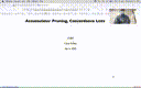 17 Apr 6 Accumulator Pruning Concordance Lists[Video]