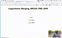 19 Nov 5 Logarithmic Merging BM25 PRF DFR[Video]