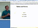 04 Feb 10 Tables and Forms[Video]