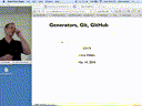 13 Mar 14 Generators Git[Video]