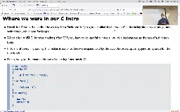 05 Sep 8 C for Java Programmers[Video]