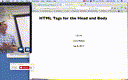 04 Feb 8 HTML Tags for the Head and Body[Video]