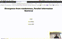 20 Nov 6 Divergence From Randomness - Parallel Information Retrieval[Video]