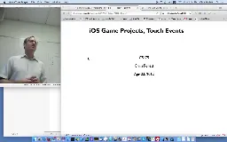 22 Nov 17 iOS Games -Touch Events[Video]