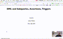22 Nov 28 DML Constraints Assertions and Triggers[वीडियो]