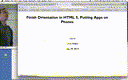 10 Sep 29 Finish Orientation Html5 Putting Apps on Phones[Video]