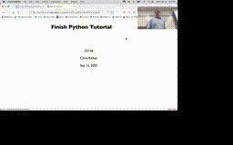 06 Sep 12 More Python Tutorial[Video]