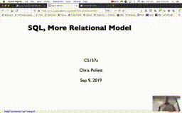 05 Sep 9 SQL More Relational Model[Video]
