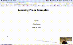 22 Nov 28 Learning From Examples[Video]