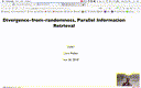 21 Nov 26 Divergence From Randomness Parallel Info Retrieval[Video]