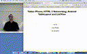 17 Oct 29 Tables iPhone; HTML 5 Networking; Android TableLayout and ListView[वीडियो]