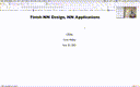 24 Nov 22 Finish NN Design - NN Applications[Video]
