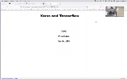 16 Oct 25 Keras and Tensorflow[Video]