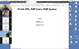 07 Sep 16 Finish CSS PHP Intro[Video]