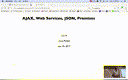 21 Apr 24 AJAX Web Services JSON Promises[Video]