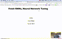 21 Nov 27 Finish RNNs Neural Network Tuning[Video]
