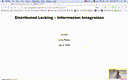 25 May 2 Distributed Locking - Information Integration[Video]