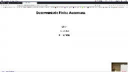 05 Feb 10 Deterministic Finite Automata[Video]
