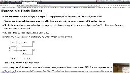 08 Feb 19 More Hashing - Storage Engines for DBMSs[Video]