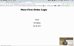 15 Oct 25 First Order Logic[Video]