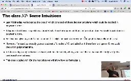 07 Feb 20 NP and NP completeness[Video]