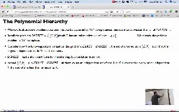 17 Apr 10 Polynomial Hierarchy Alternation[Video]