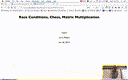 07 Feb 18 Race Conditions - Chess - Matrix Multiplication[Video]