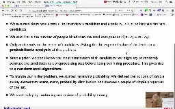 02 Jan 30 Analysing the Hiring Problem - Random Permutations[Video]