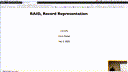 03 Feb 3 Raid - Record Representation[Video]