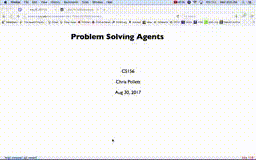 02 Aug 30 Problem Solving Agents[Video]