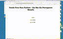 07 Sep 15 Finish Python - Go-No-Go Results for Perceptrons[Video]