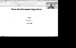 06 Feb 14 More Multithreaded Programming[Video]