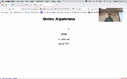 16 Apr 4 Online Algorithms[Video]