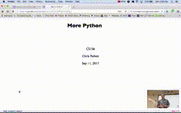 04 Sep 11 More Python[Video]