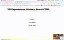 02 Jan 30 VR Experiences - History - HTML[Video]