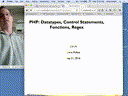 08 Sep 21 PHP Datatypes Arrays[Video]
