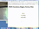 09 Sep 26 PHP Functions Regex Forms Files[Video]