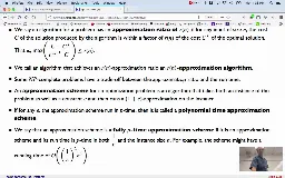 24 Apr 30 Approximation Algorithms[Video]