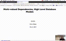 12 Oct 2 MVDs - Higher Leveel DB Models[Video]