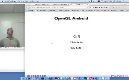 19 Nov 5 OpenGL Android[Video]