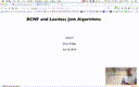 10 Sep 26 BCNF and Lossless Join Algorithms[Video]