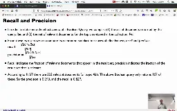 08 Sep 18 Evaluating Result - Token and Term Processing[Video]
