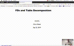 09 Sep 23 FDs and Table Decompostion[Video]