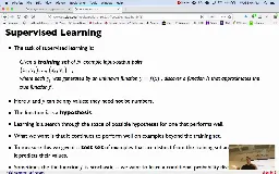 22 Nov 28 Learning From Examples[Video]