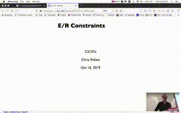 14 Oct 16 E-R Constraints[Video]